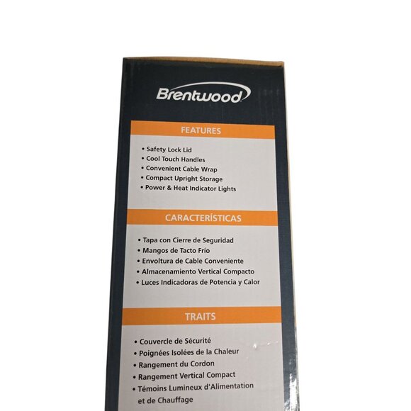 NIB Brentwood 2-Slice Non-Stick Sandwich Maker – 750W - Picture 5 of 5